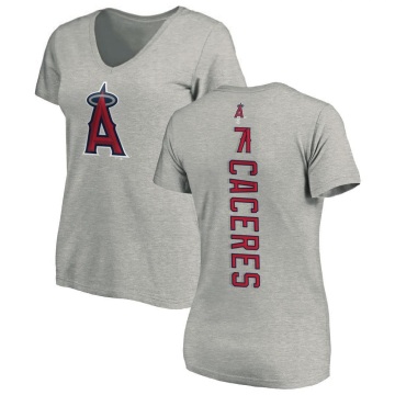 Women's Kelvin Caceres Backer Slim Fit T-Shirt - Ash