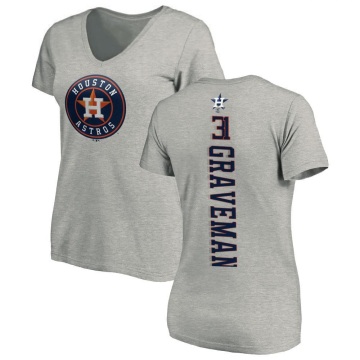 Women's Kendall Graveman Backer Slim Fit T-Shirt - Ash
