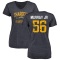 Women's Kenneth Murray Jr. Distressed Name & Number Slim Fit V-Neck T-Shirt - Navy