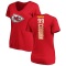 Women's Keondre Coburn Backer Slim Fit T-Shirt - Red
