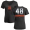 Women's Kerry Carpenter Midnight Mascot V-Neck T-Shirt - Black