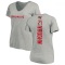 Women's Ke'Shawn Vaughn Backer V-Neck T-Shirt - Ash