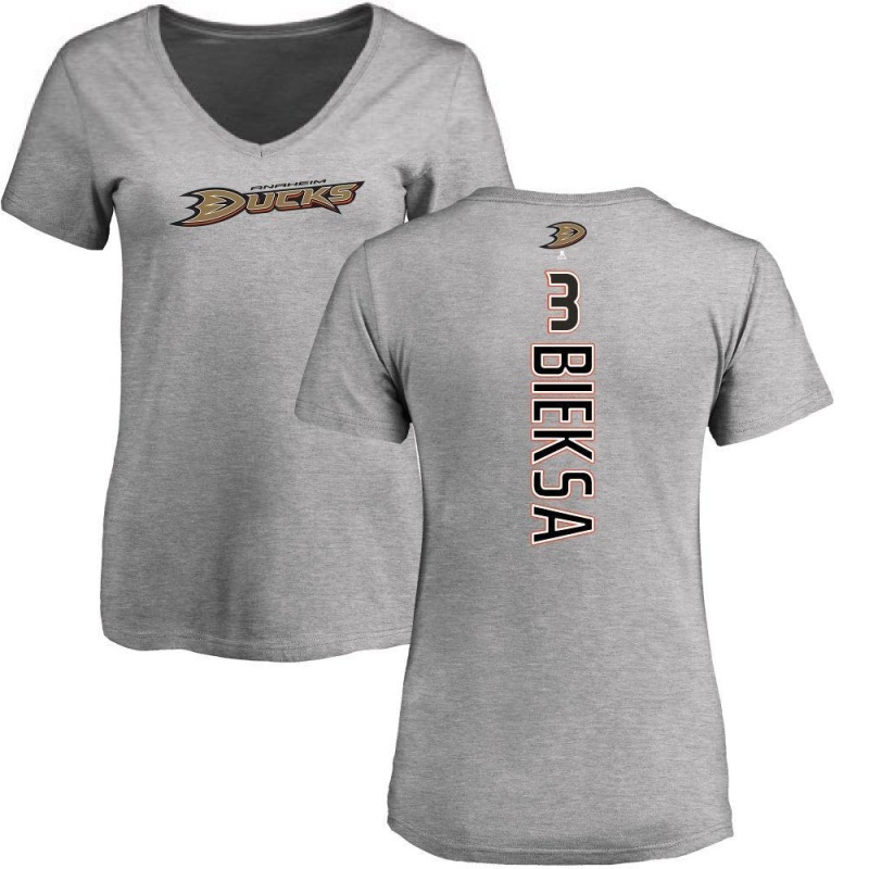 Kevin Bieksa One Color Backer T-Shirt - Orange - Tshirtsedge