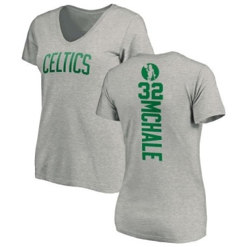 Women's Kevin Mchale Backer T-Shirt - Ash