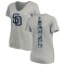 Women's Kevin Mcreynolds Backer Slim Fit T-Shirt - Ash