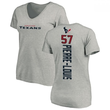 Women's Kevin Pierre-Louis Backer V-Neck T-Shirt - Ash