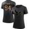 Women's Khalil Davis 2020 Salute To Service Performance T-Shirt - Black