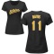 Women's Khris Davis Name & Number T-Shirt - Black