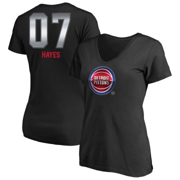 Women's Killian Hayes Midnight Mascot T-Shirt - Black