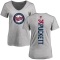 Women's Kirby Puckett Backer Slim Fit T-Shirt - Ash