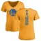 Women's Klay Thompson One Color Backer Slim-Fit V-Neck T-Shirt - Gold
