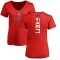 Women's Ko Kieft Backer Slim Fit T-Shirt - Red