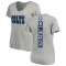 Women's Kristian Wilkerson Backer V-Neck T-Shirt - Ash