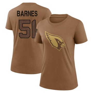 Women's Krys Barnes Legend 2023 Salute To Service Performance T-Shirt - Brown