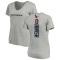 Women's Kurt Hinish Backer V-Neck T-Shirt - Ash