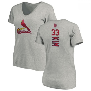 Women's Kwang Hyun Kim Backer Slim Fit T-Shirt - Ash