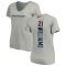 Women's K'Waun Williams Backer V-Neck T-Shirt - Ash