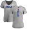 Women's Kyle Allen Backer V-Neck T-Shirt - Ash