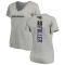 Women's Kyle Fuller Backer V-Neck T-Shirt - Ash