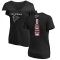 Women's Kyle Hinton Backer Slim Fit T-Shirt - Black