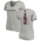 Women's Kyle Hinton Backer V-Neck T-Shirt - Ash