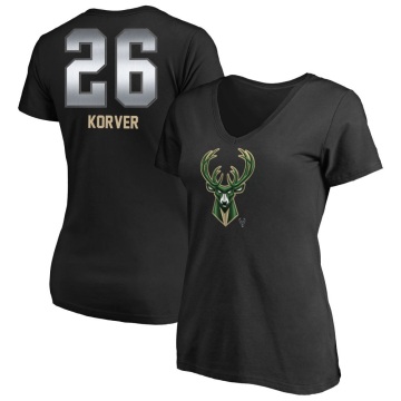 Women's Kyle Korver Midnight Mascot T-Shirt - Black