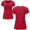 Women's Kyle Lewis Name & Number T-Shirt - Crimson