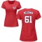 Women's Kyle McGowin Name & Number T-Shirt - Red
