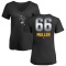 Women's Kyle Muller Midnight Mascot V-Neck T-Shirt - Black