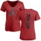 Women's Kyle Nelson Backer Slim Fit T-Shirt - Red