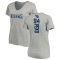 Women's Kyle Peko Backer V-Neck T-Shirt - Ash