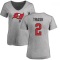 Women's Kyle Trask Name & Number Slim Fit T-Shirt - Ash