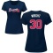 Women's Kyle Wright Name & Number T-Shirt - Navy