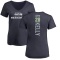Women's Kyu Kelly Backer Slim Fit T-Shirt - Navy