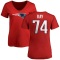 Women's LaBryan Ray Name & Number Slim Fit T-Shirt - Red
