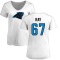 Women's LaBryan Ray Name & Number Slim Fit T-Shirt - White
