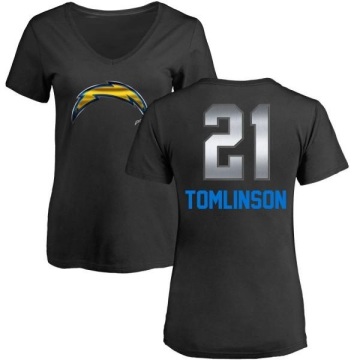Women's LaDainian Tomlinson Midnight Mascot T-Shirt - Black
