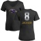 Women's Lamar Jackson Midnight Mascot T-Shirt - Black