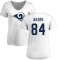 Women's Landen Akers Name & Number Slim Fit T-Shirt - White