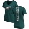 Women's Landon Dickerson Backer Slim Fit T-Shirt - Green