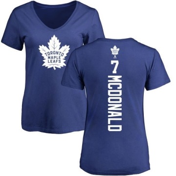 Women's Lanny McDonald Backer T-Shirt - Blue