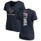 Women's Laremy Tunsil Backer Slim Fit T-Shirt - Navy