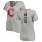 Women's Larry Doby Backer Slim Fit T-Shirt - Ash