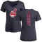 Women's Larry Doby Backer Slim Fit T-Shirt - Navy