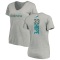 Women's Larry Hope Backer V-Neck T-Shirt - Ash