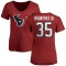 Women's Larry Rountree III Name & Number Slim Fit T-Shirt - Red