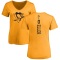Women's Lars Eller One Color Backer T-Shirt - Gold