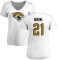 Women's Latavious Brini Name & Number Slim Fit T-Shirt - White