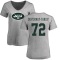 Women's Laurent Duvernay-Tardif Name & Number Slim Fit T-Shirt - Ash