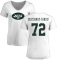 Women's Laurent Duvernay-Tardif Name & Number Slim Fit T-Shirt - White